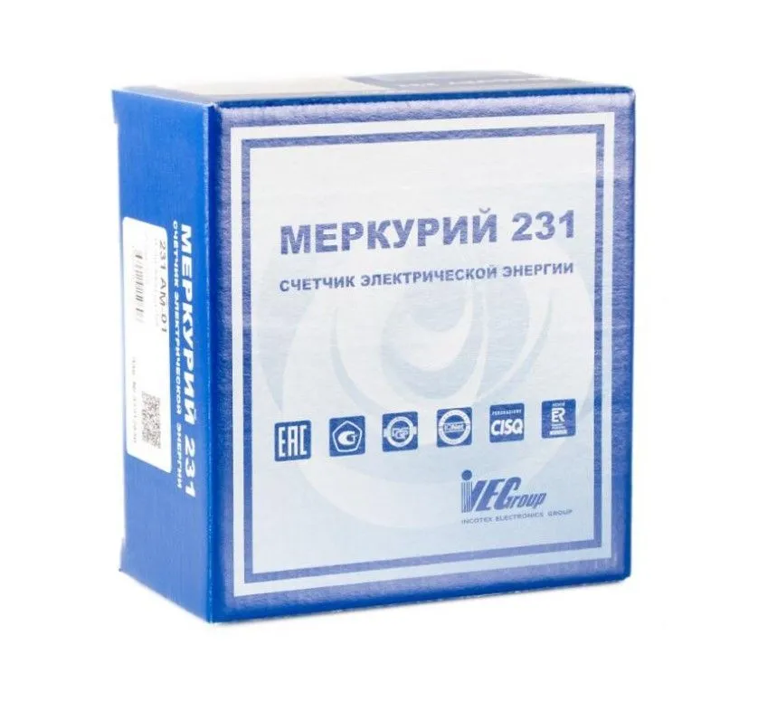 Счетчик электроэнергии трехфазный Меркурий 231 AM-01 - Фото 3
