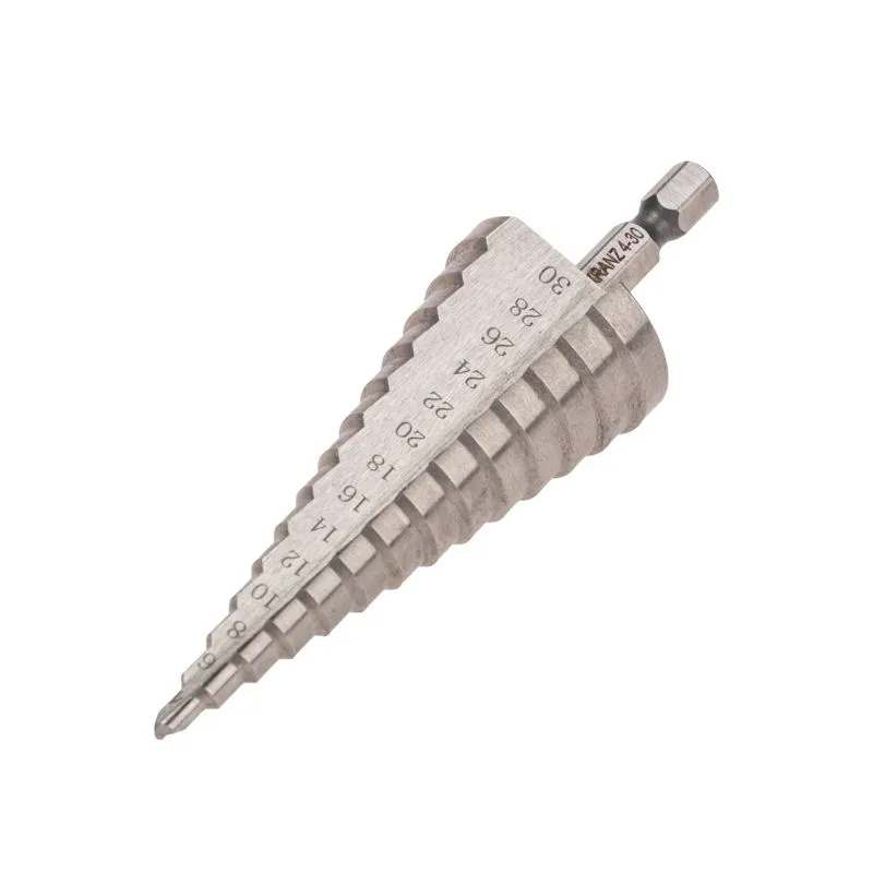 Сверло по металлу ступенчатое 4,0-30,0мм, 98мм, 62 HRC KRANZ - Фото 2