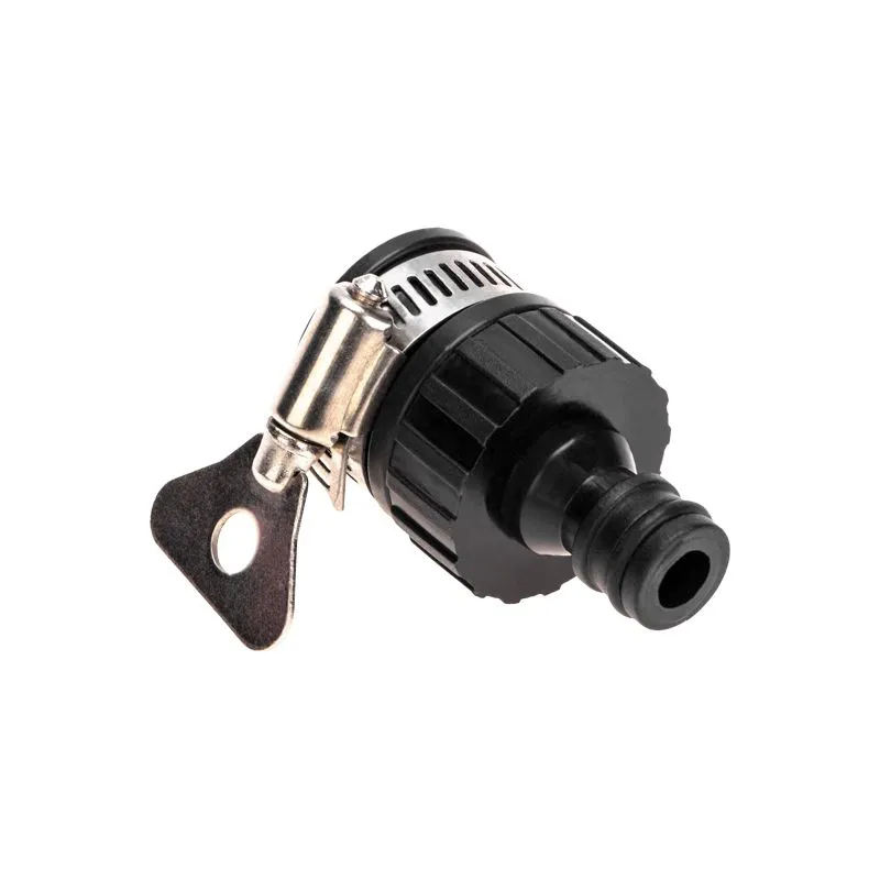 Адаптер пластмассовый, 3/4", с внешним хомутом ЧЕТЫРЕ СЕЗОНА