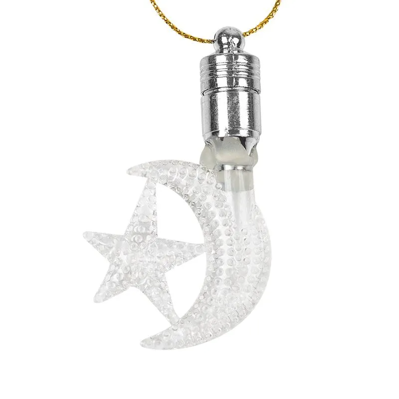 Фигурка подвесная Месяц RGB 8x5,5 см - Фото 2