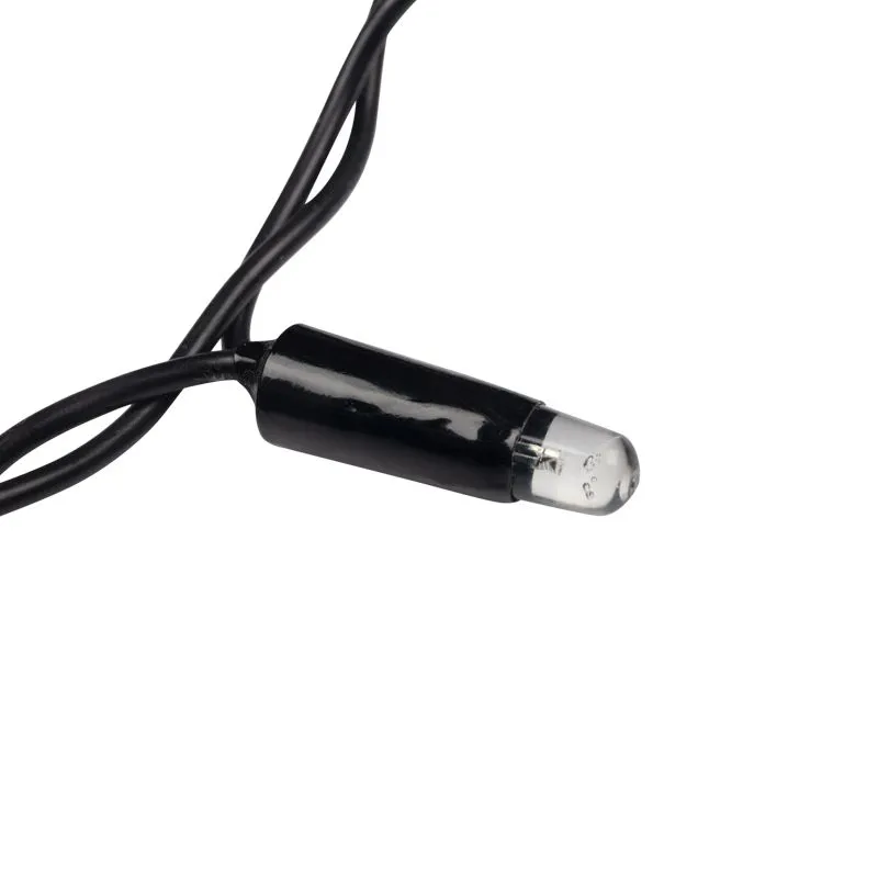 Гирлянда светодиодная Занавес 2х1,5м 300 LED БЕЛЫЙ черный ПВХ IP65 эффект мерцания 230В нужен блок 303-500 NEON-NIGHT - Фото 3