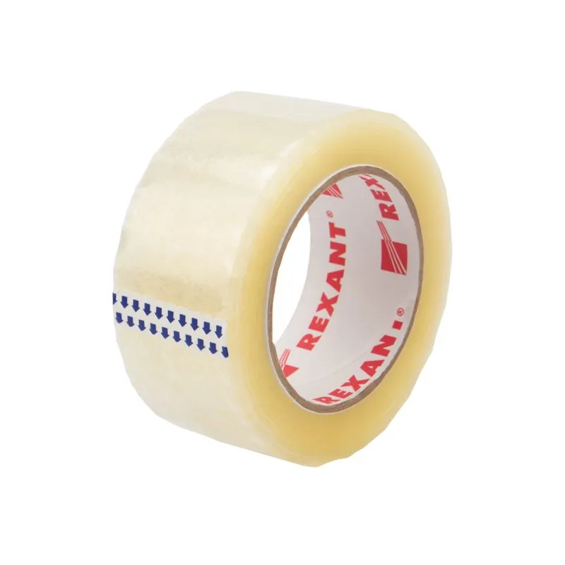 Скотч упаковочный 48мм х 50мкм, прозрачный, рулон 150м REXANT - Фото 2