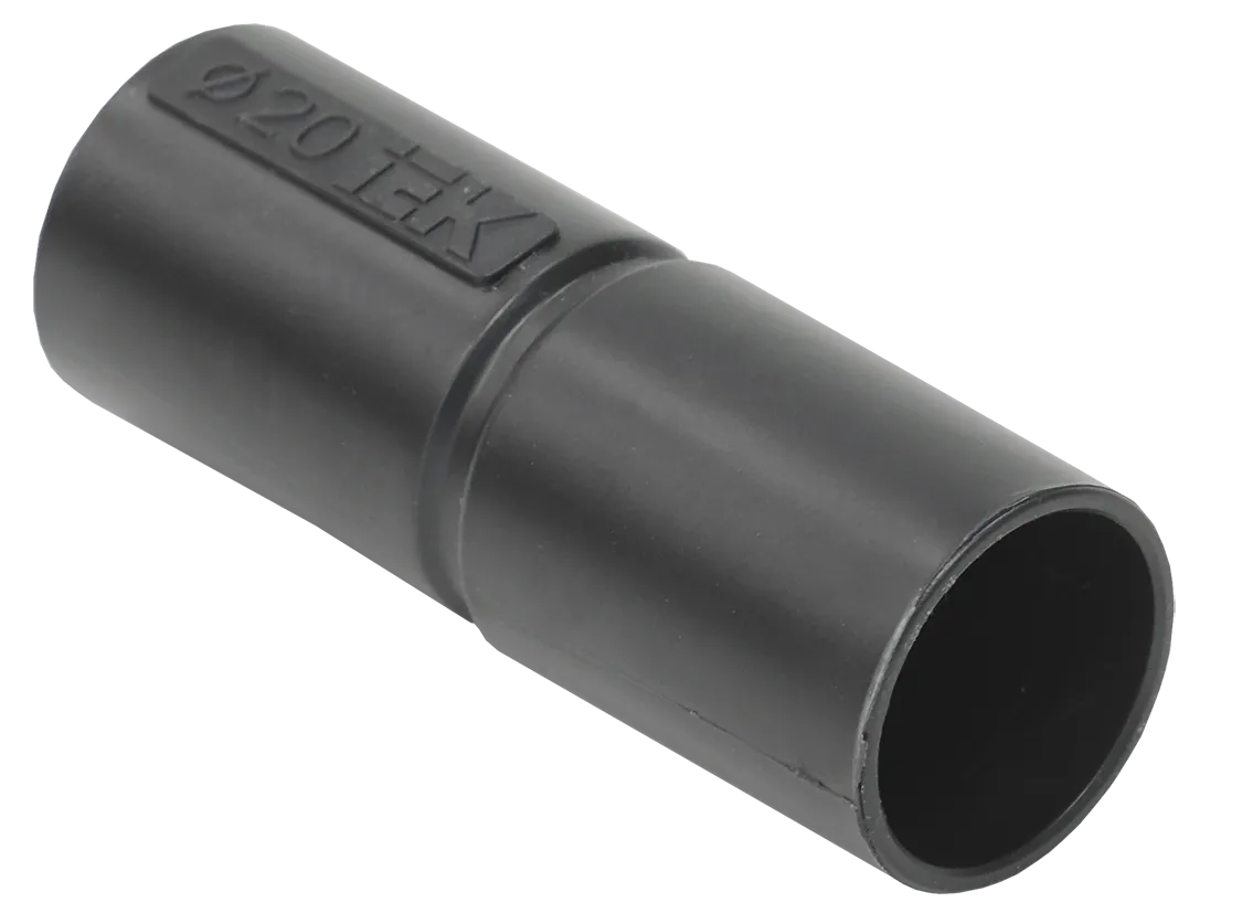ELASTA Муфта труба-труба GI20G черная IEK
