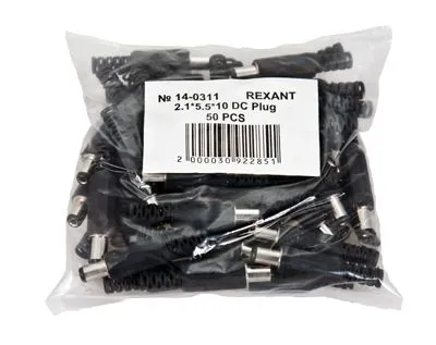 Разъем питания DC штекер 2,1х5,5мм REXANT - Фото 3