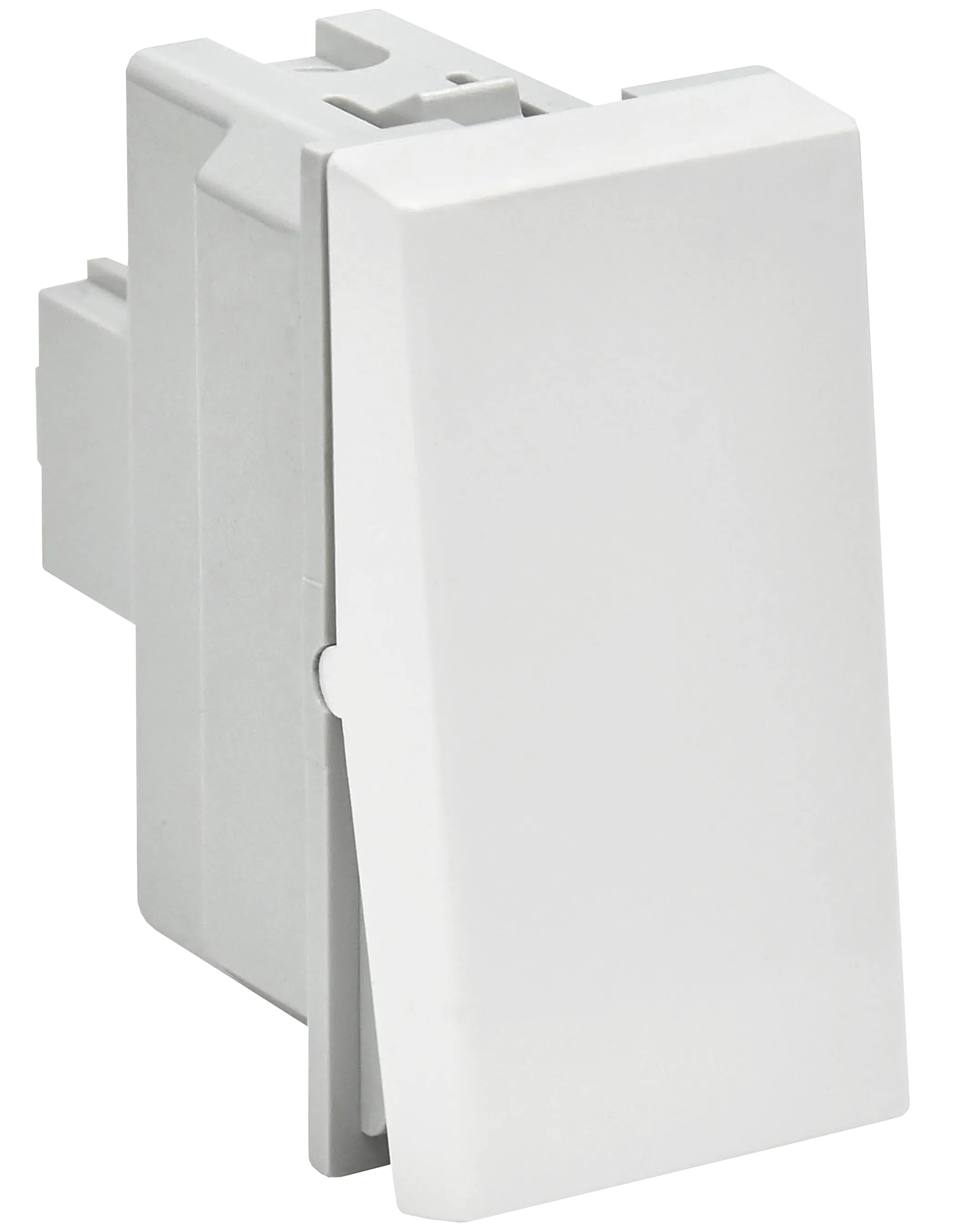 PRIMER ВК0-11-00-П Выключатель одноклавишный (1 модуль) белый IEK