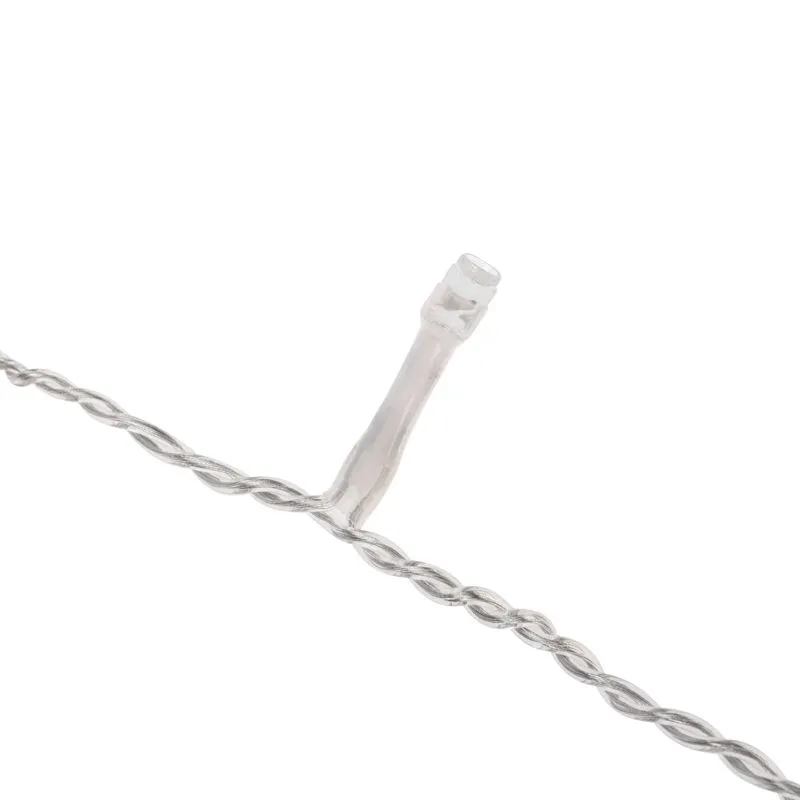 Гирлянда Дождь светодиодный 2х1,5м, эффект мерцания, прозрачный провод, IP44, 230В, диоды ТЕПЛЫЕ БЕЛЫЕ, 150LED NEON-NIGHT - Фото 4