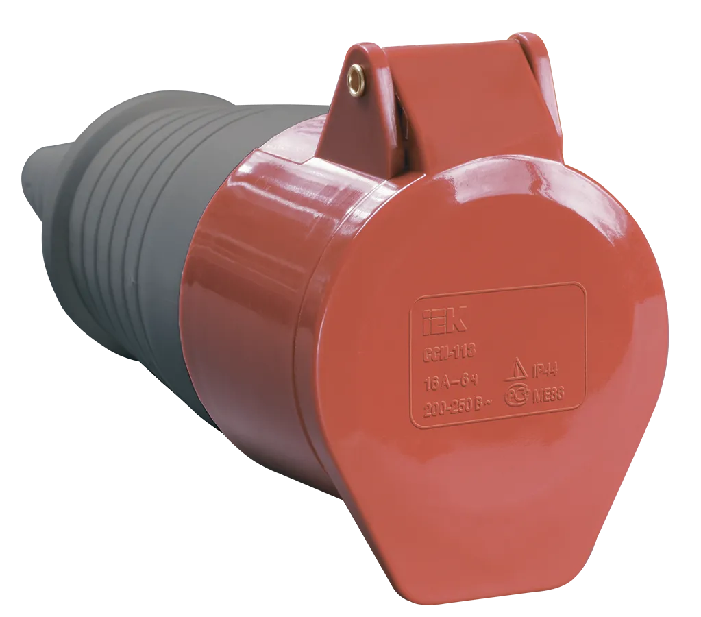 Розетка переносная ССИ-224 3Р+РЕ 32А 380-415В IP44 IEK