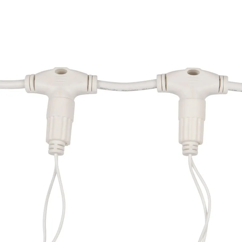 Гирлянда Светодиодный Дождь 2х1,5м, постоянное свечение, белый провод, 230 В, диоды КРАСНЫЕ - Фото 4