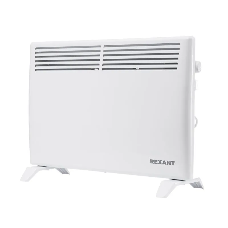 Конвектор электрический с механическим термостатом, 1,5кВт, Х-нагревательный элемент, ножки REXANT 60-0116