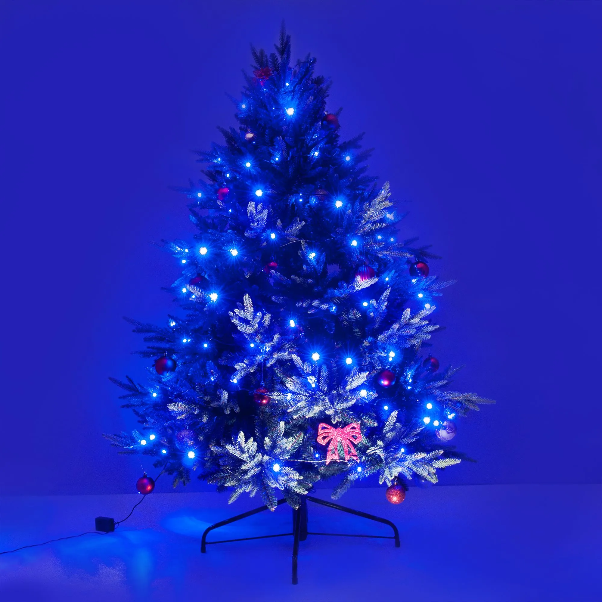 Праздничная гирлянда нить голубой 5м IP20 400-001 Elektrostandard Eurosvet - Фото 5