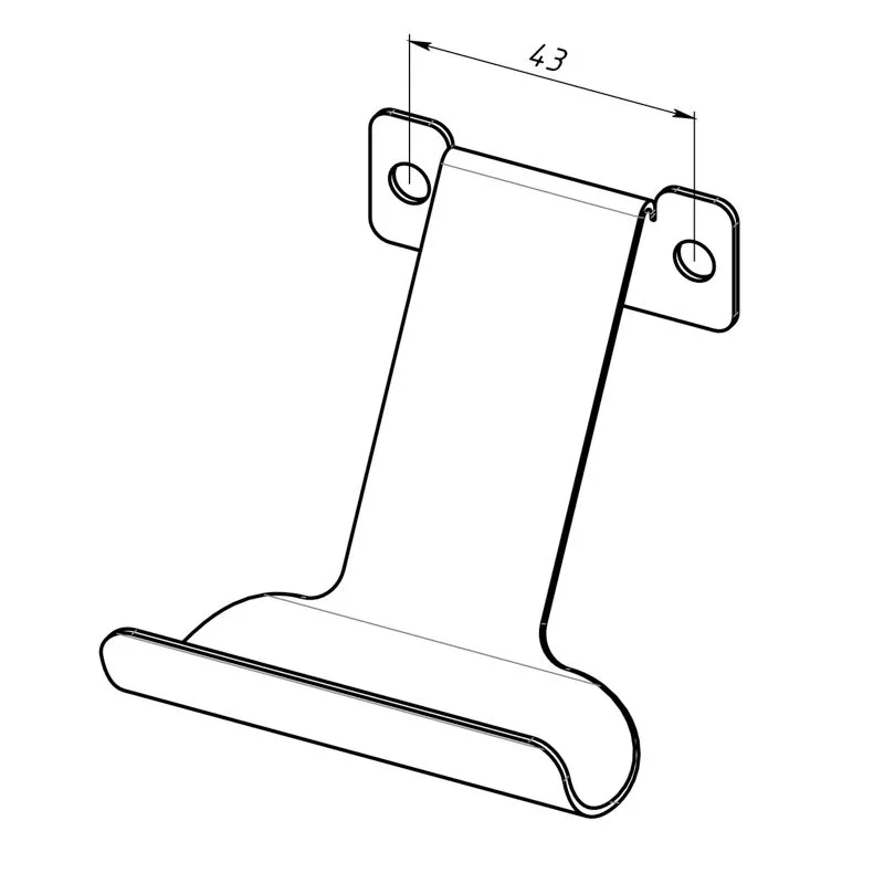 Кронштейн для игровых джойстиков универсальный, настенный, черный REXANT - Фото 4