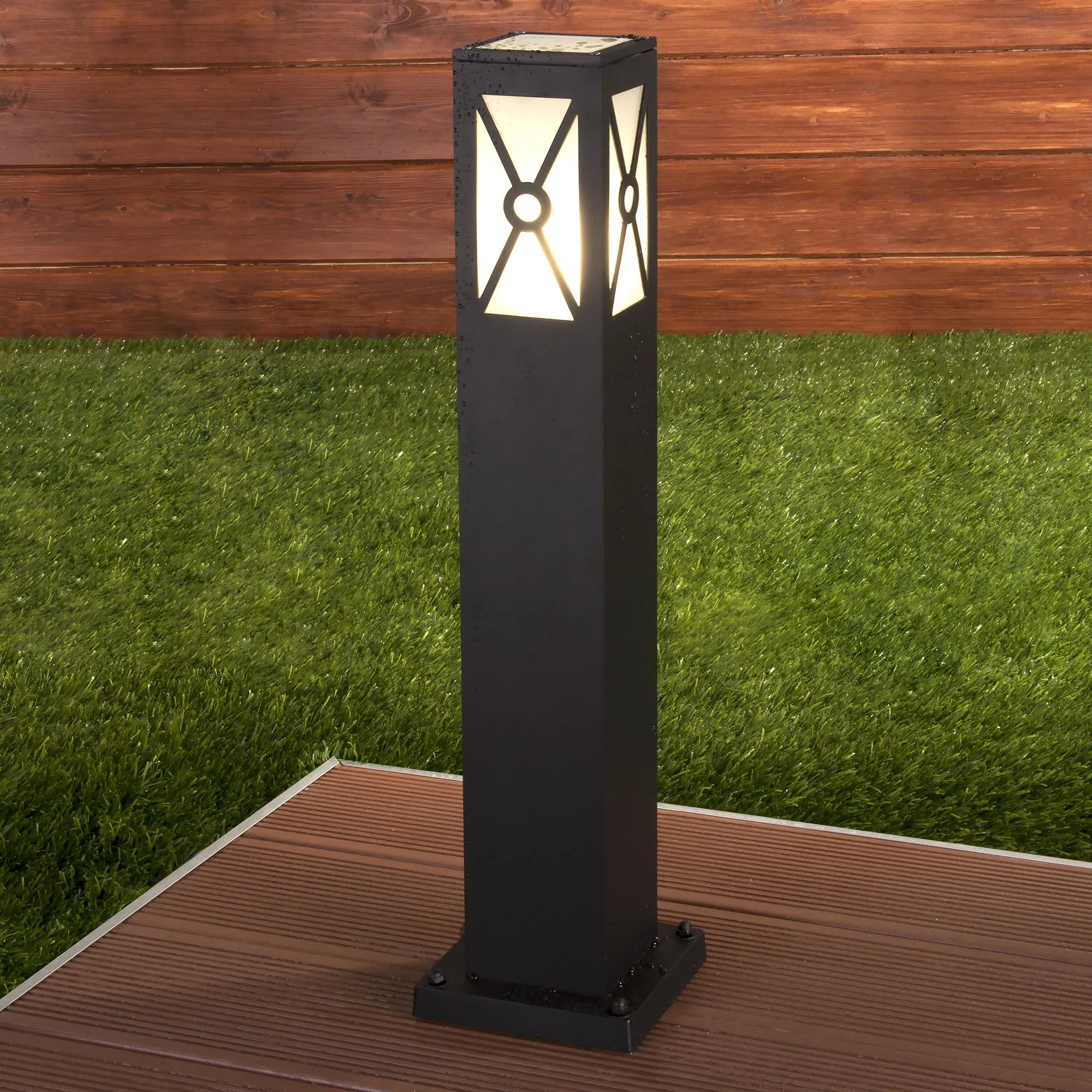 Светильник ландшафтный IP54 1406 TECHNO черный Elektrostandard - Фото 4