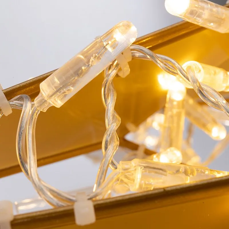 Светодиодная фигура Звезда 50 см, 80 светодиодов, с трубой и подвесом, цвет свечения теплый белый NEON-NIGHT - Фото 5