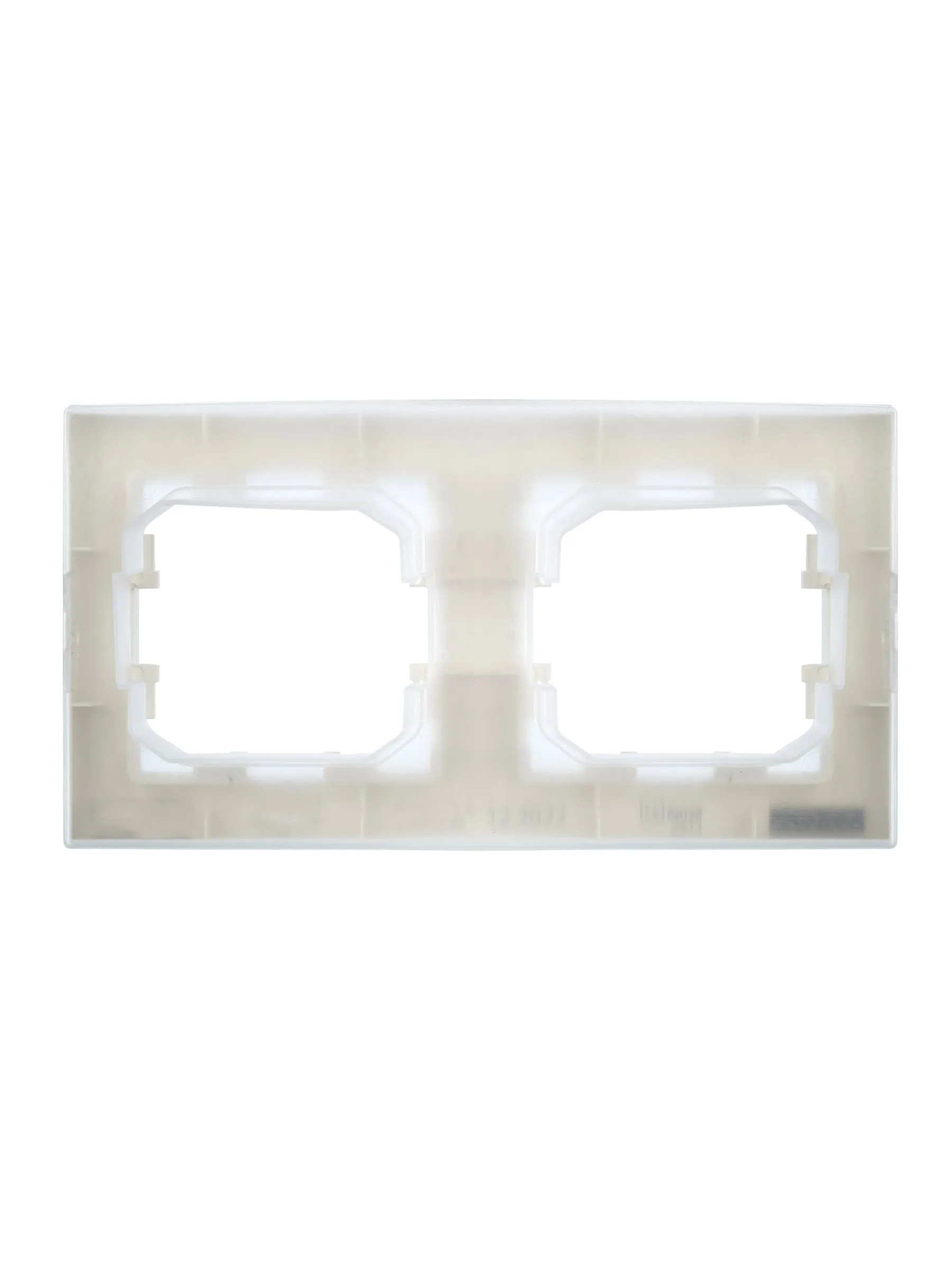 BRITE Рамка 2-местная IP44 РУ-2-БрЖ-44 жемчуг IEK - Фото 5