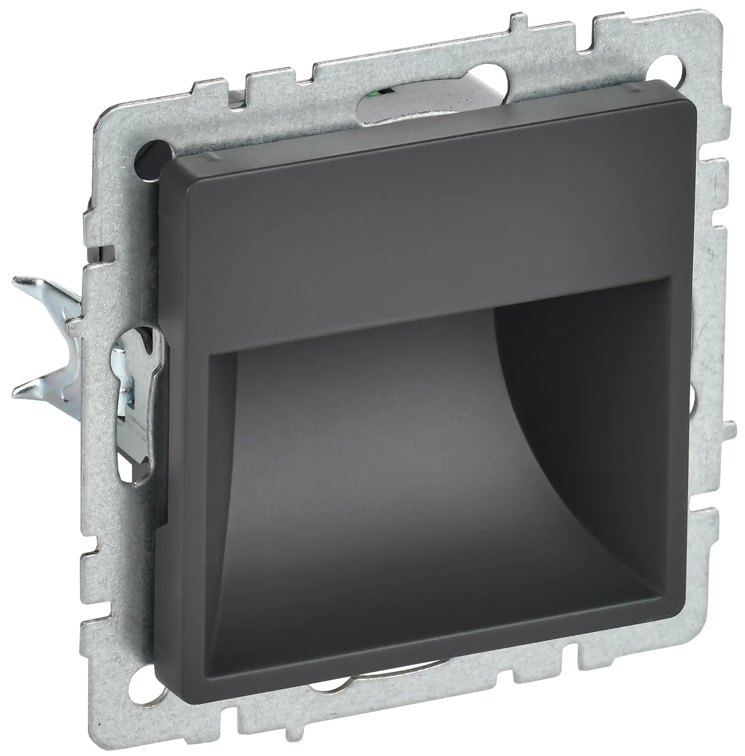 BRITE Подсветка светодиодная встраиваемая ПЛ20-БрГ графит IEK BR-FL20-K53