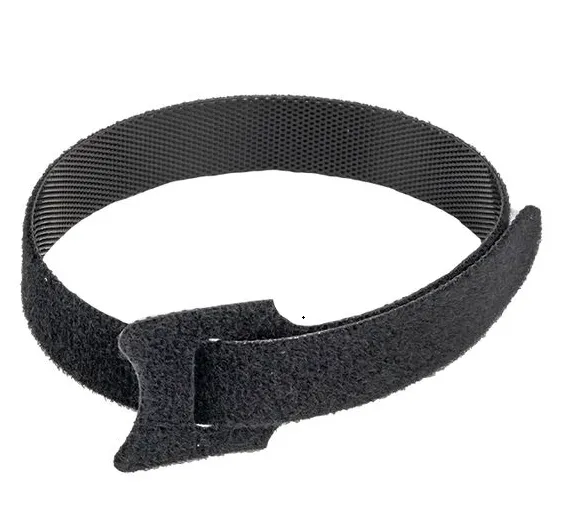 Хомут-липучка 14х310 мм черный (20 шт) EKF hlct-3-b