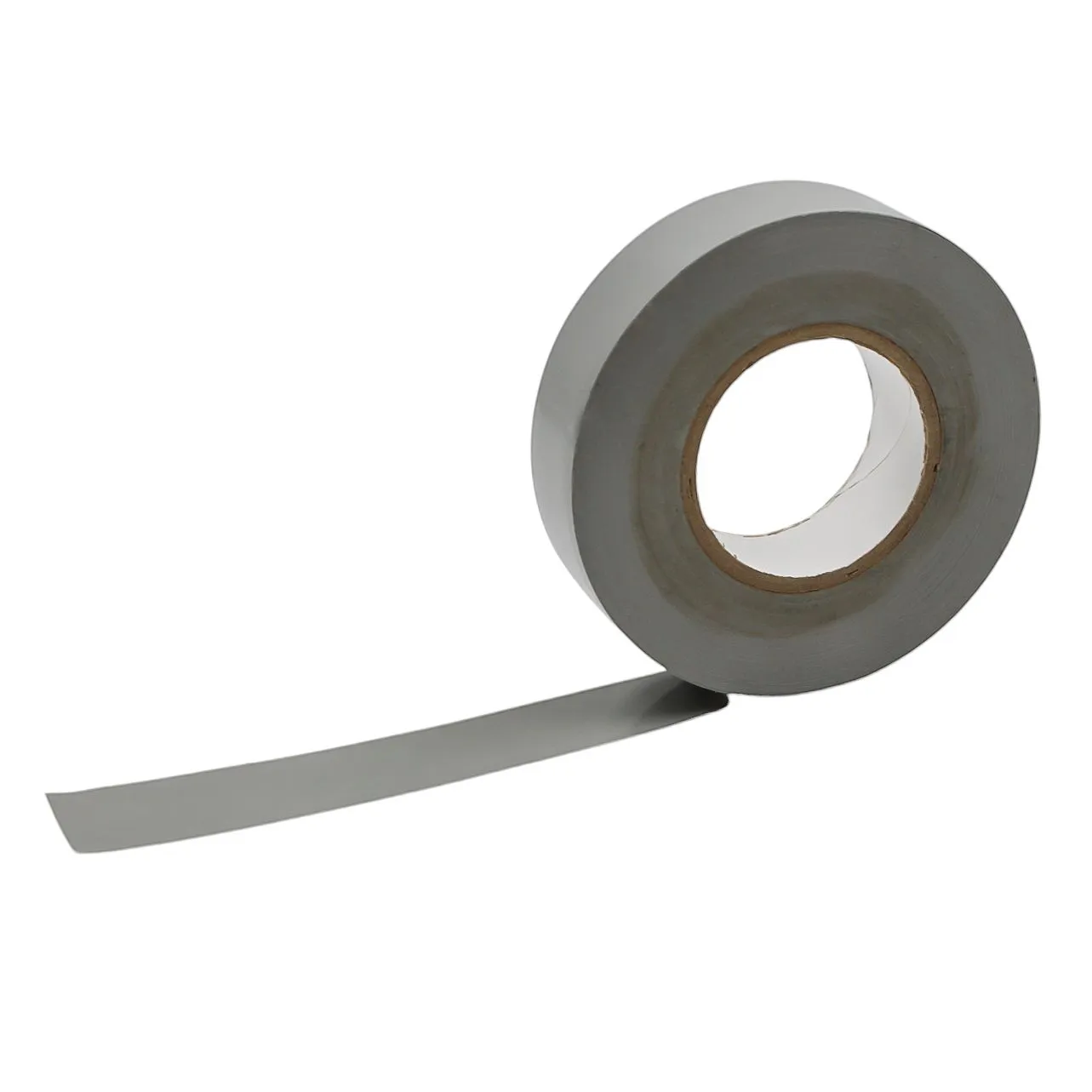 Изолента ПВХ 0,18х19мм, 20м профессиональная серая (5шт/уп) DEKRON - Фото 3