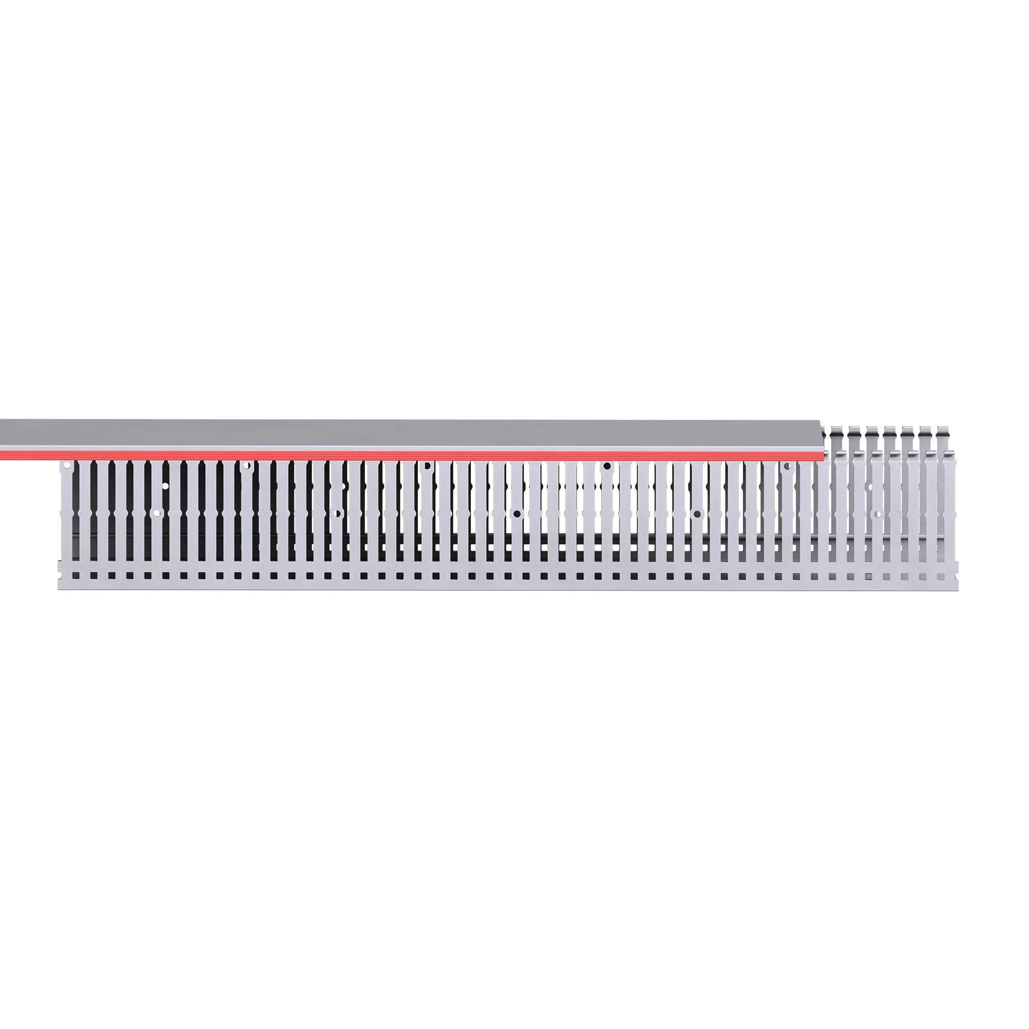 Кабель-канал перфорированный 100х80 L2000 RL6 G DKC 01130RL для комплектации электрического щита - Фото 3