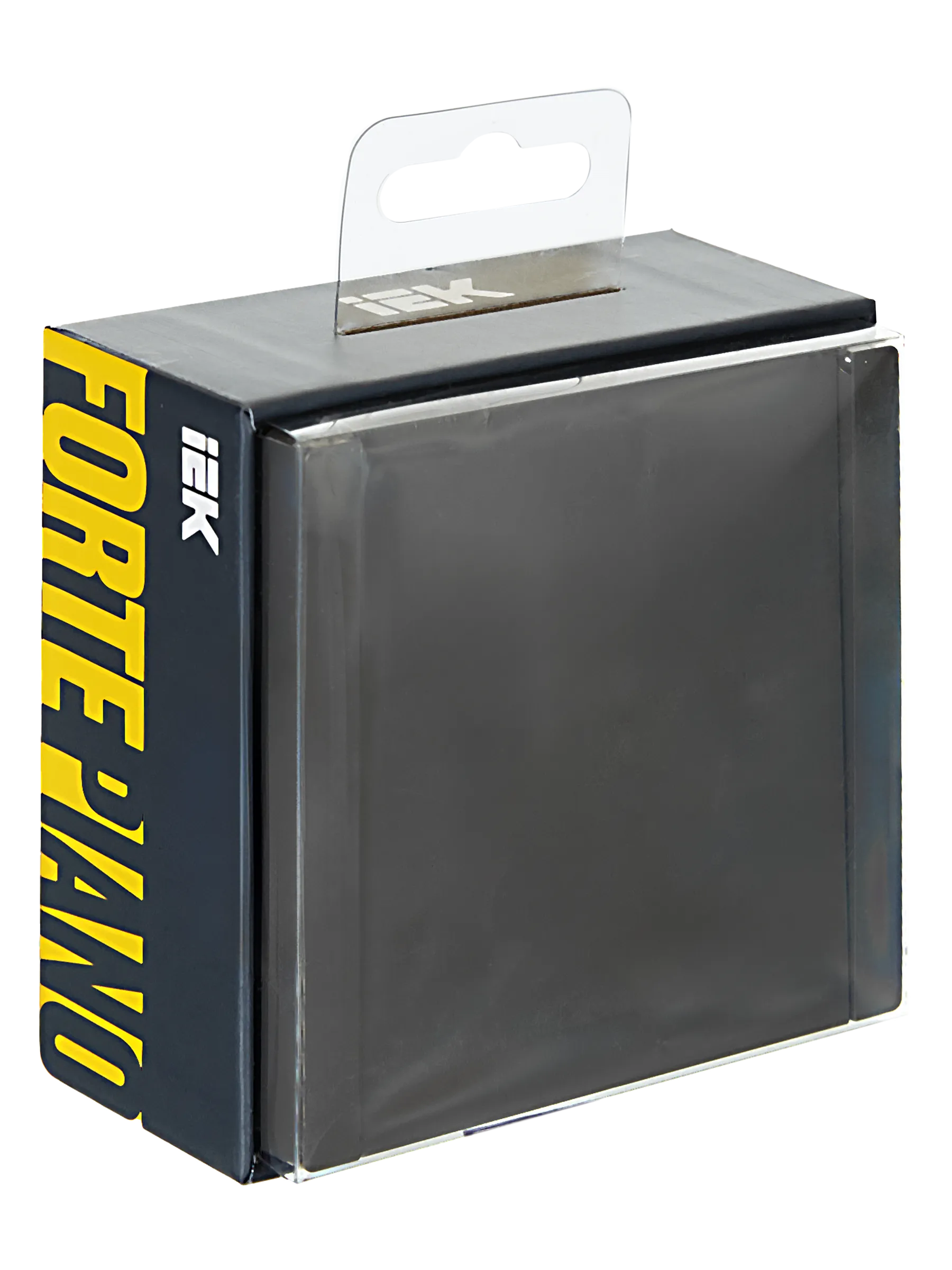 FORTE&PIANO Выключатель 1-клавишный с индикацией 10А FP302 серый IEK - Фото 2