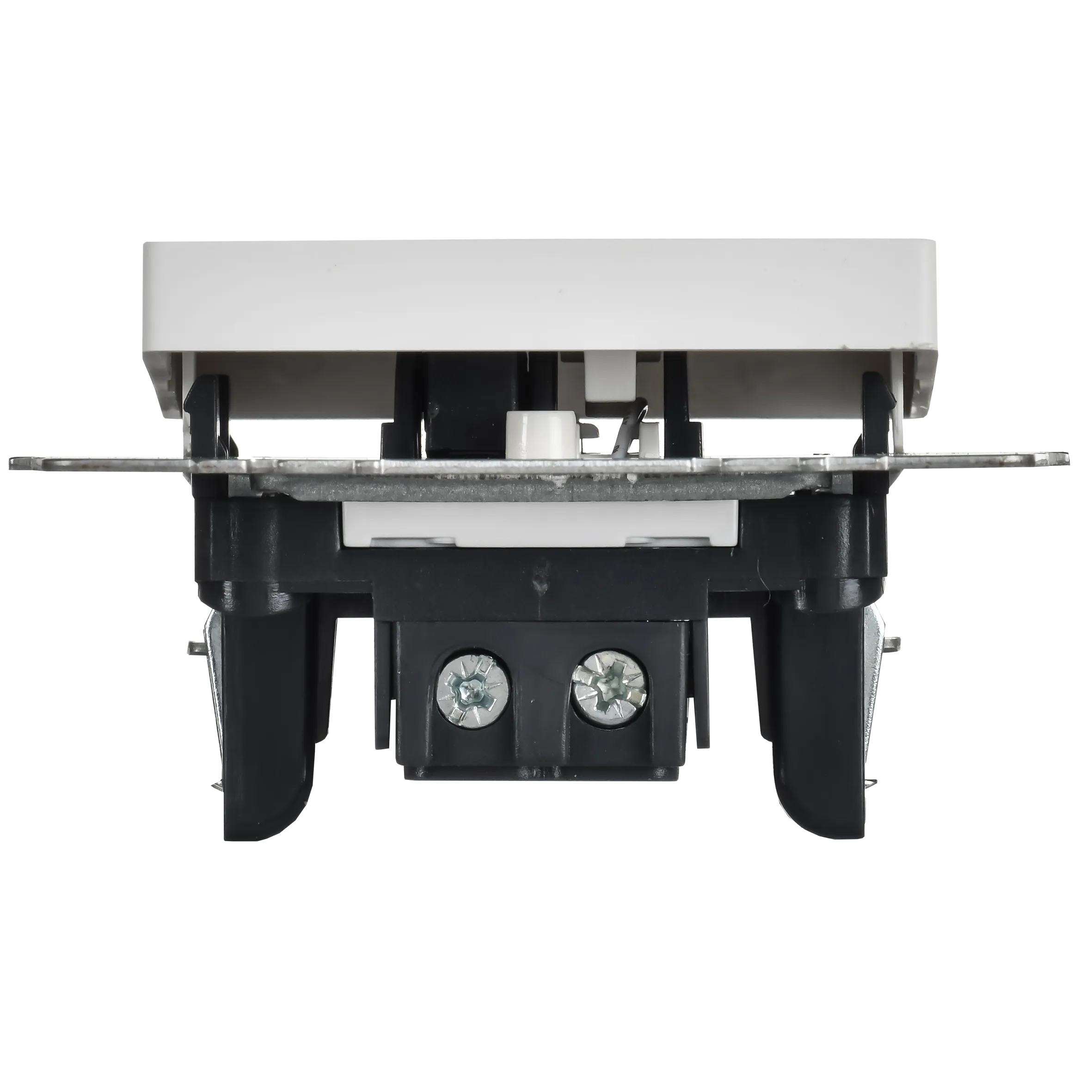 BRITE Выключатель 1-клавишный с индикацией 10А ВС10-1-1-БрАБ арктический белый IEK - Фото 3