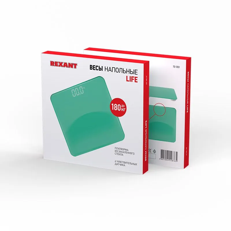 Весы напольные электронные до 180 кг, с цифровым дисплеем Life REXANT - Фото 4