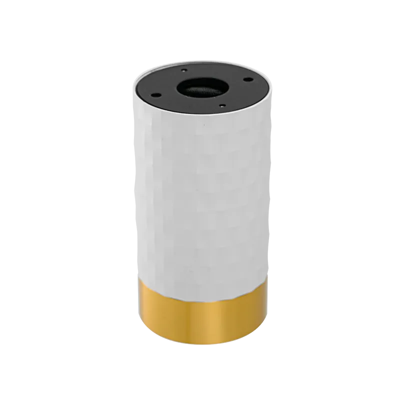 Накладной светильник WOLTA WSL-GU10/10WG IP20 под лампу GU10 Белый/золото CELLA D55x100 1/100 - Фото 6