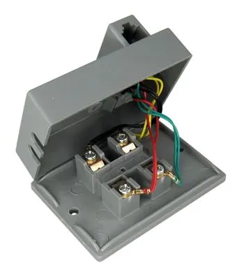 Розетка телефонная универсальная, серая REXANT - Фото 3