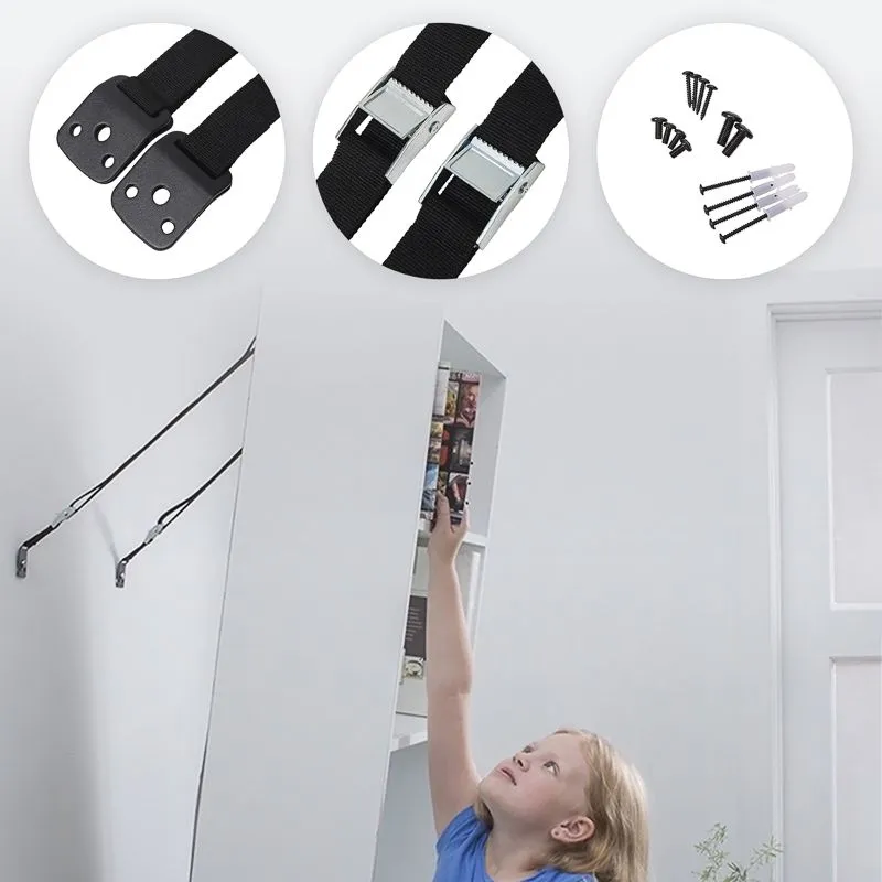 Ремни для крепления телевизора и мебели (2 шт/уп) HALSA - Фото 3