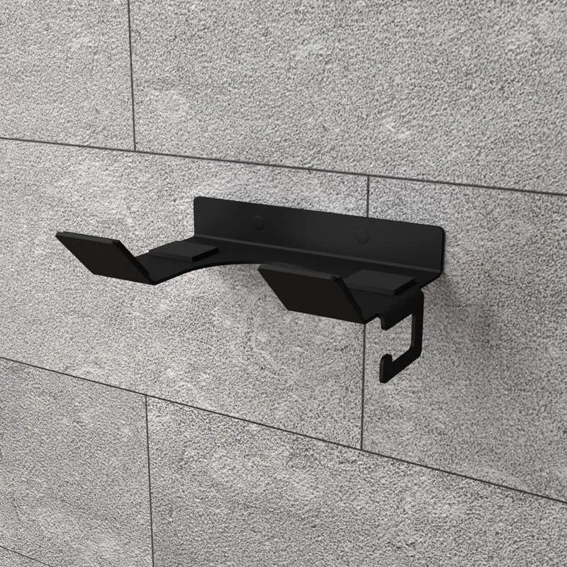 Держатель для хранения фена с креплением для сетевого кабеля, черный REXANT - Фото 2