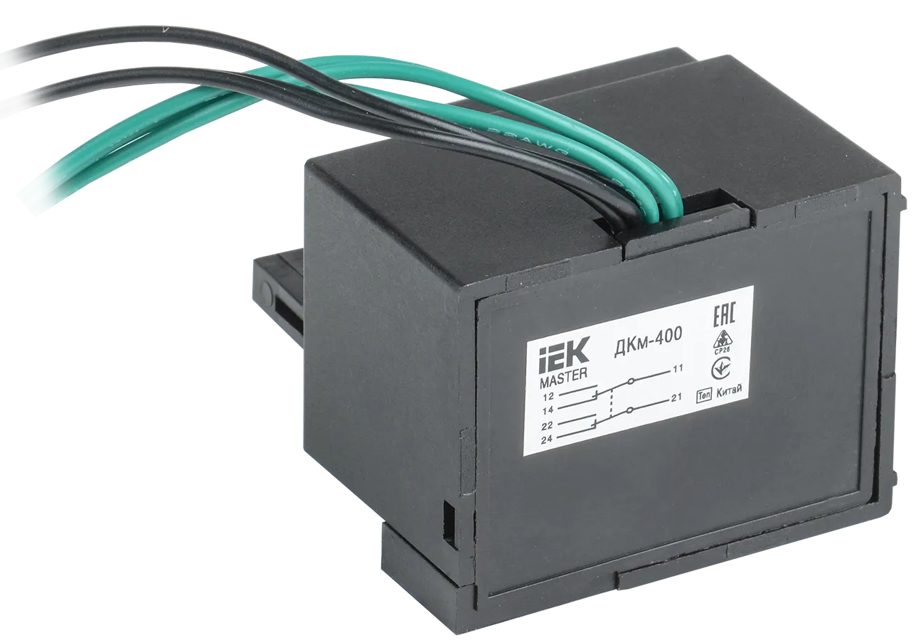 Контакт дополнительный ДКм-400 (ДКм-37) MASTER IEK