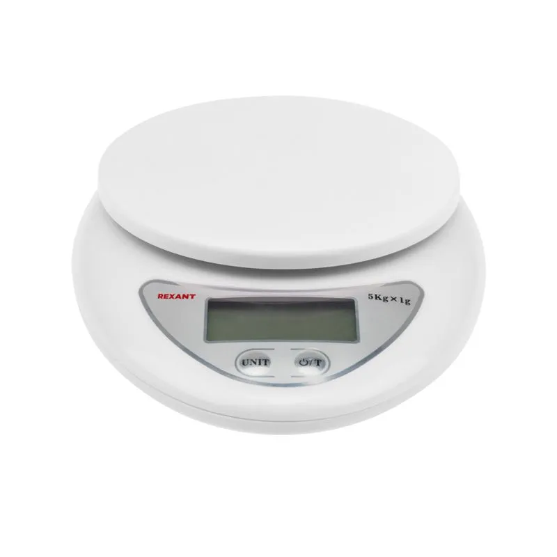 Весы настольные электронные, кухонные с чашей до 5 кг  REXANT - Фото 5