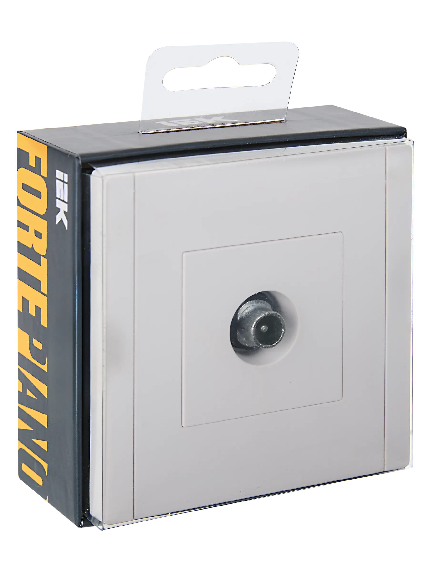 FORTE&PIANO Розетка TV проходная FP229 белый IEK - Фото 2