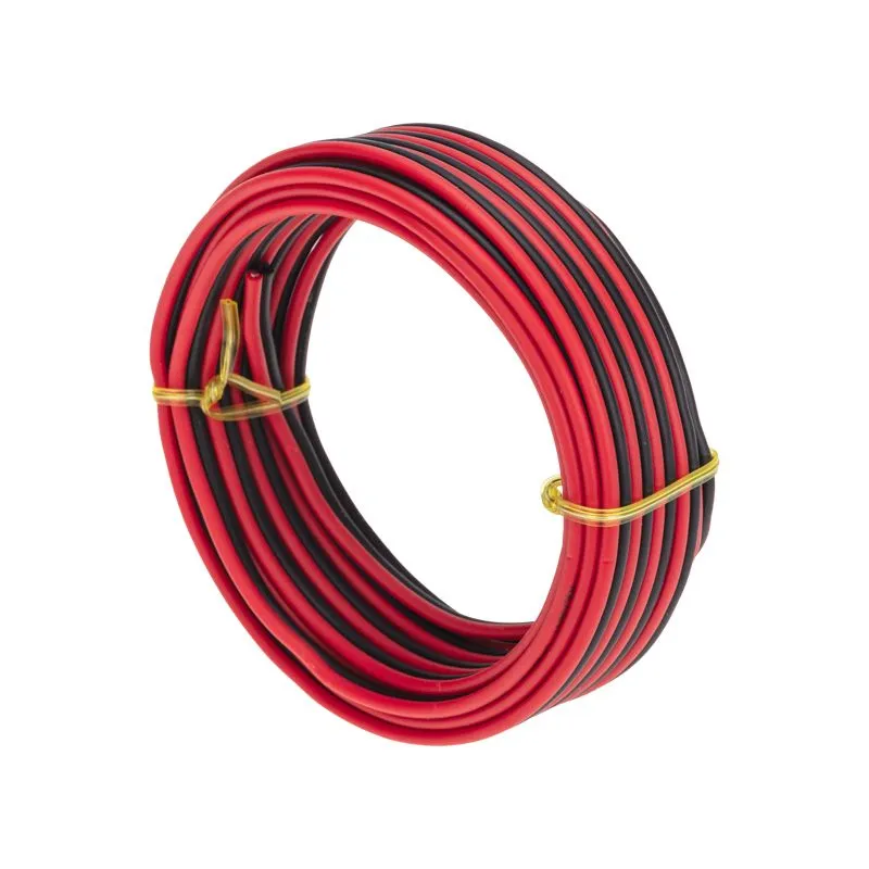 Кабель акустический 2х1,00мм², красно-черный, мини-бухта 5м REXANT - Фото 2