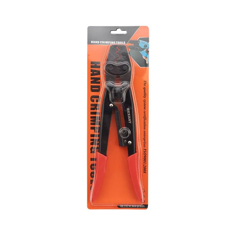 Кримпер HT-6010 для обжима неизолированных наконечников и гильз 1,5-16,0мм² REXANT - Фото 2