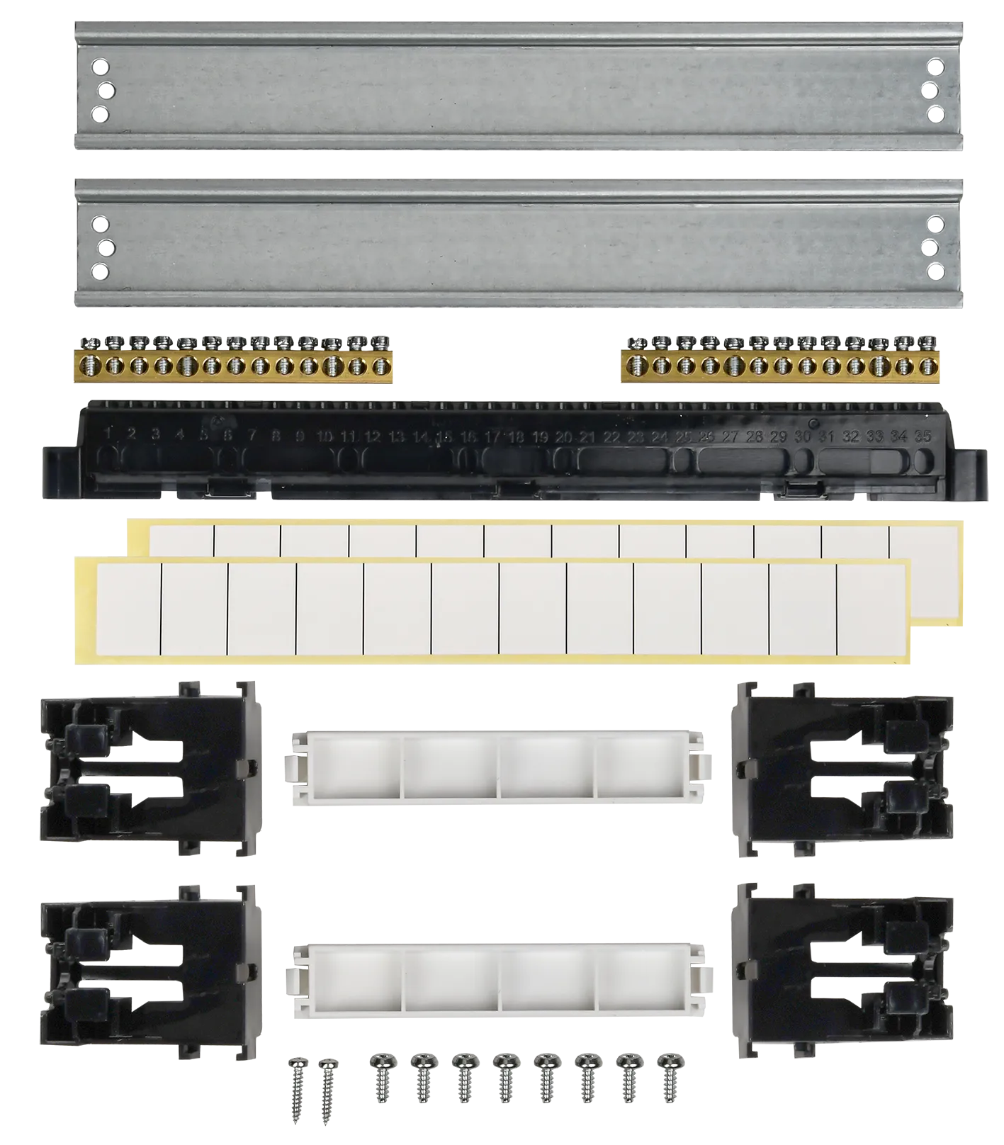 TEKFOR Корпус пластиковый БЕЛЫЙ ЩРН-П-24, IP41 белая дверь IEK - Фото 6