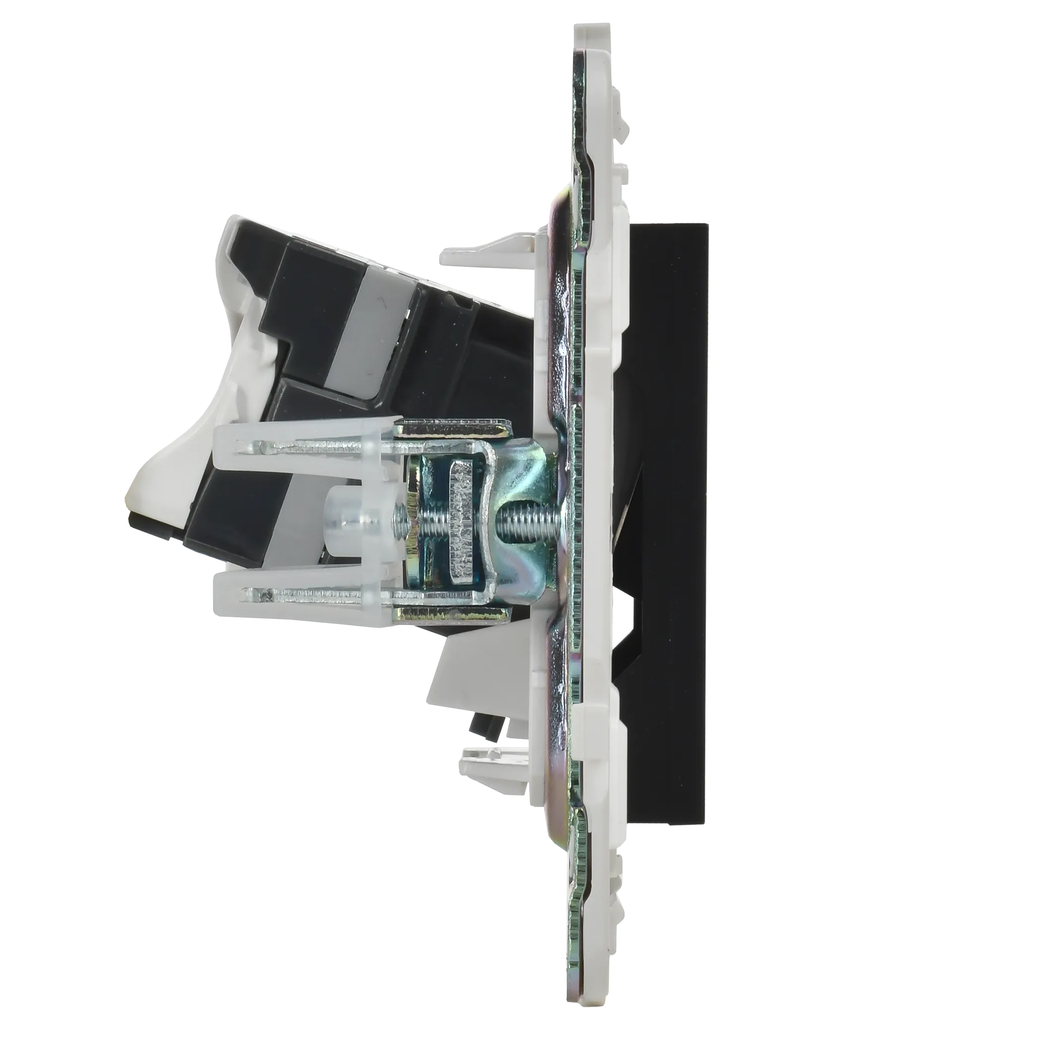 SKANDY Розетка компьютерная RJ45 кат.5E SK-K01Bl черный IEK - Фото 4