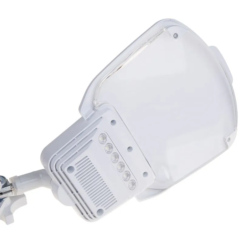 Лупа на струбцине квадратная 3D+20D с подсветкой 6LED, серия EXPERT, белая REXANT - Фото 5