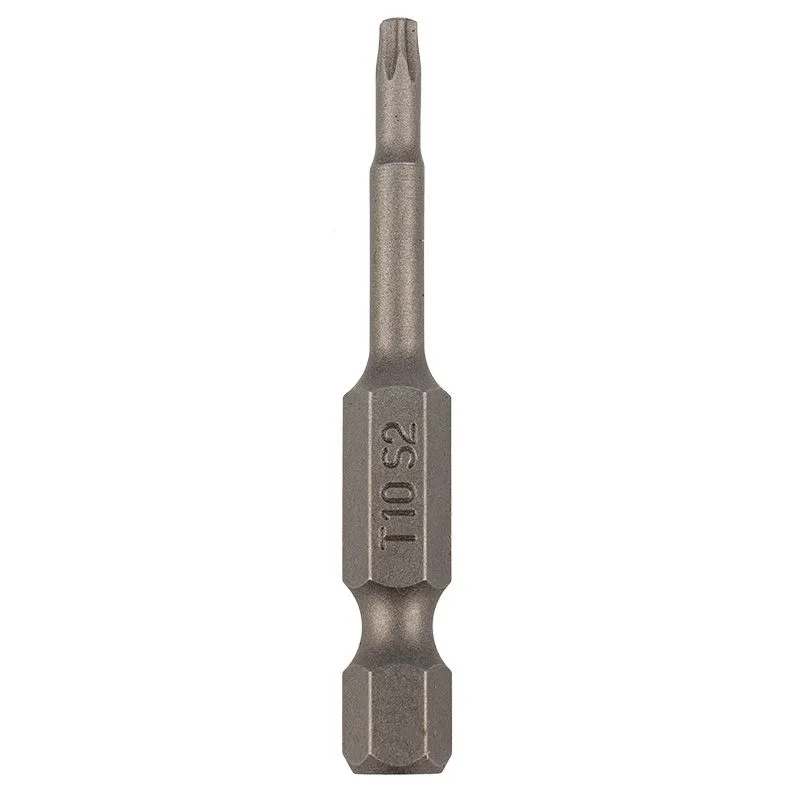 Бита Torx T-10х50 мм для шуруповерта (упак. 10 шт.) Kranz KR-92-0425