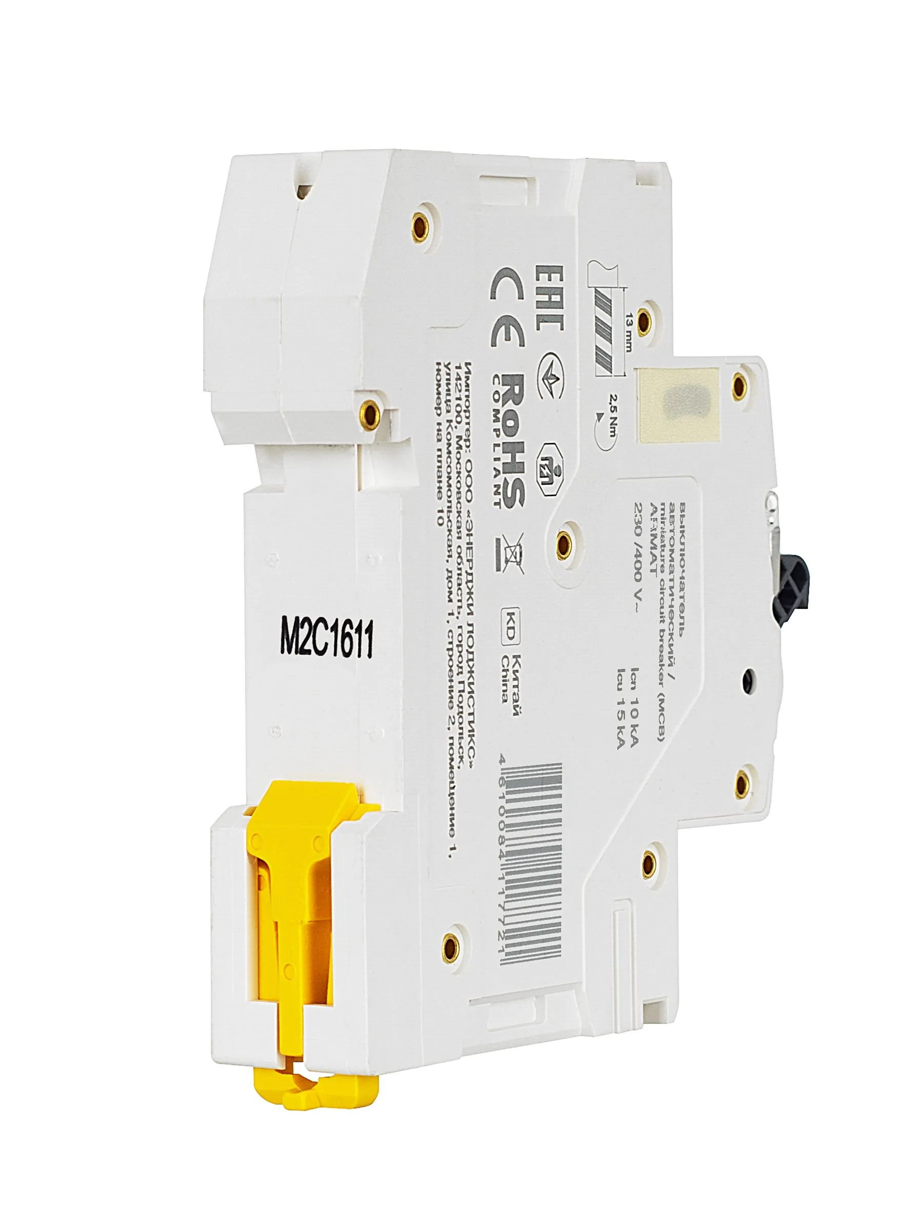 ARMAT Автоматический выключатель M10N 1P C 16А IEK - Фото 2