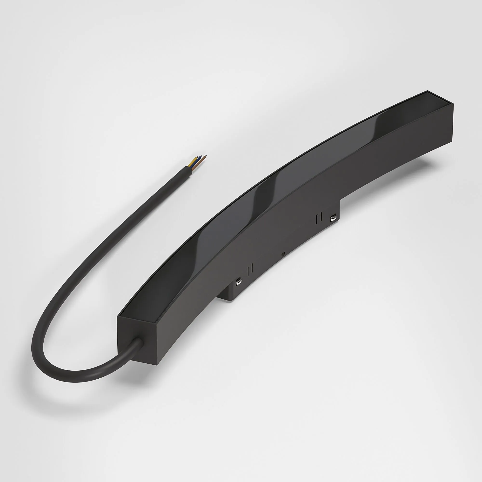 Slim Magnetic Блок питания 200W для радиусного шинопровода черный Ø1200mm - Фото 5