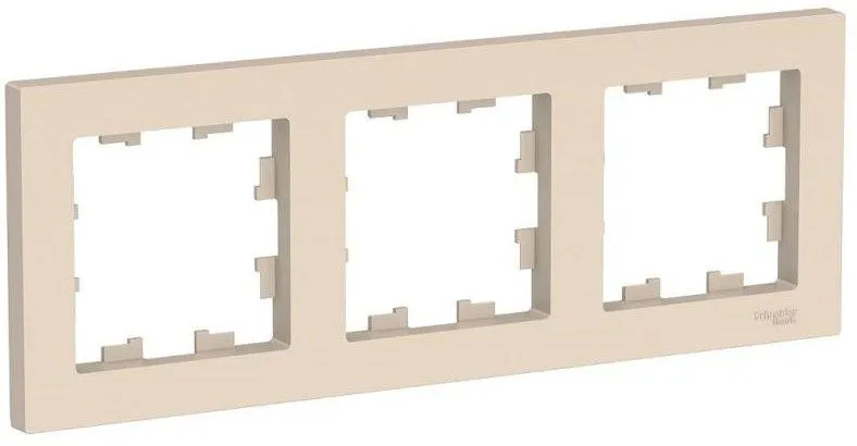 Рамка 3-м AtlasDesign универс. беж. SE ATN000203