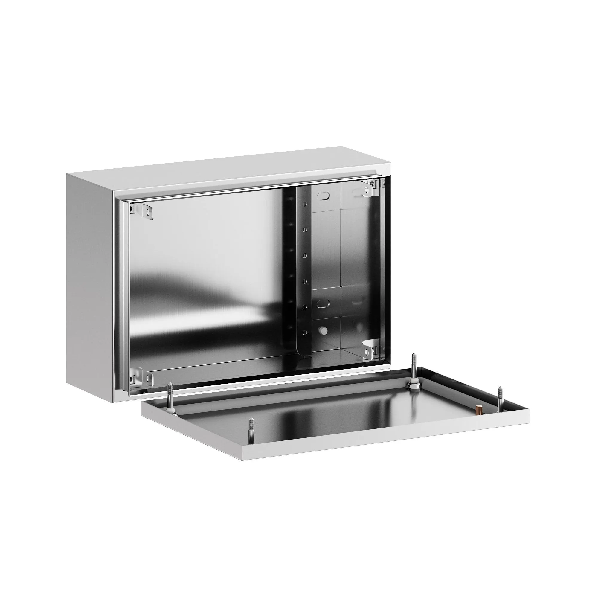 Корпус клеммный SDI из нержавеющей стали AISI316 300х200х120мм DKC R5SDI3212-316 - Фото 2