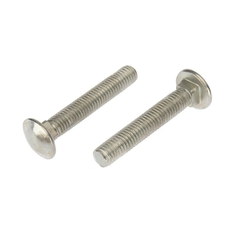 Болт мебельный KRANZ DIN 603, 10х60, короб (15 шт./уп.)