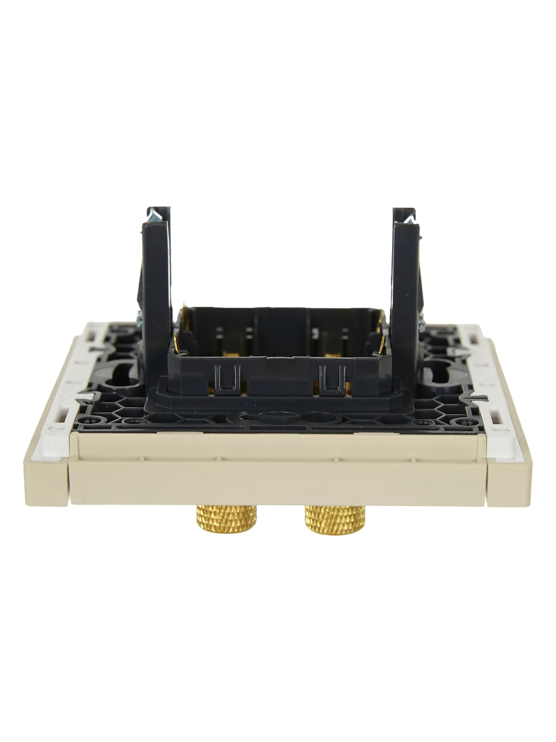 FORTE&PIANO Аудиорозетка 4-местная FP439 ваниль IEK - Фото 5