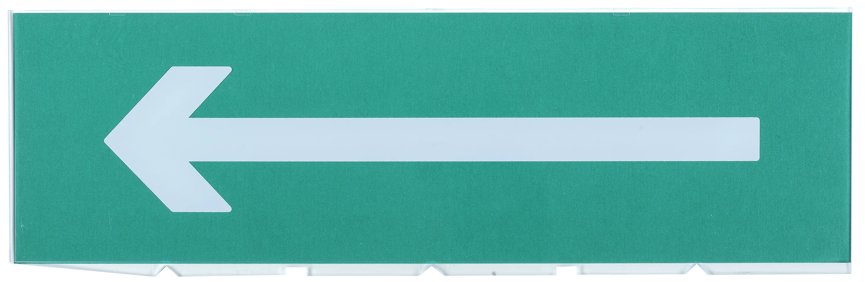 Сменное табло "Направление к эвакуационному выходу налево" для оповещателей охранно-пожарных световых Т IEK