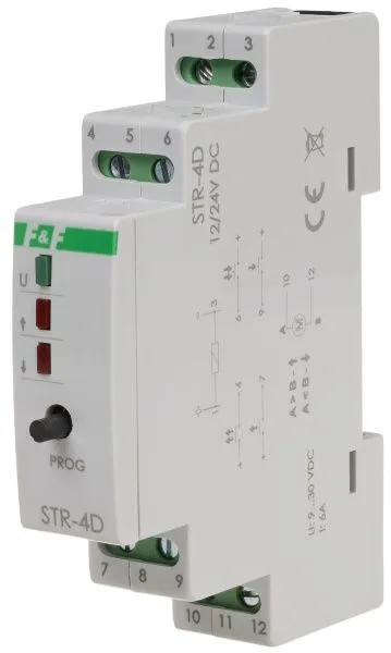 Реле управления роллетами STR-4D