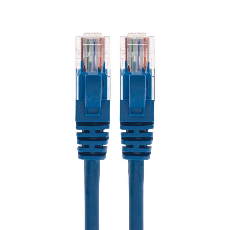 Патч-корд U/UTP, CAT 6, RJ45-RJ45, 26AWG, LSZH, синий, 2м REXANT - Фото 2