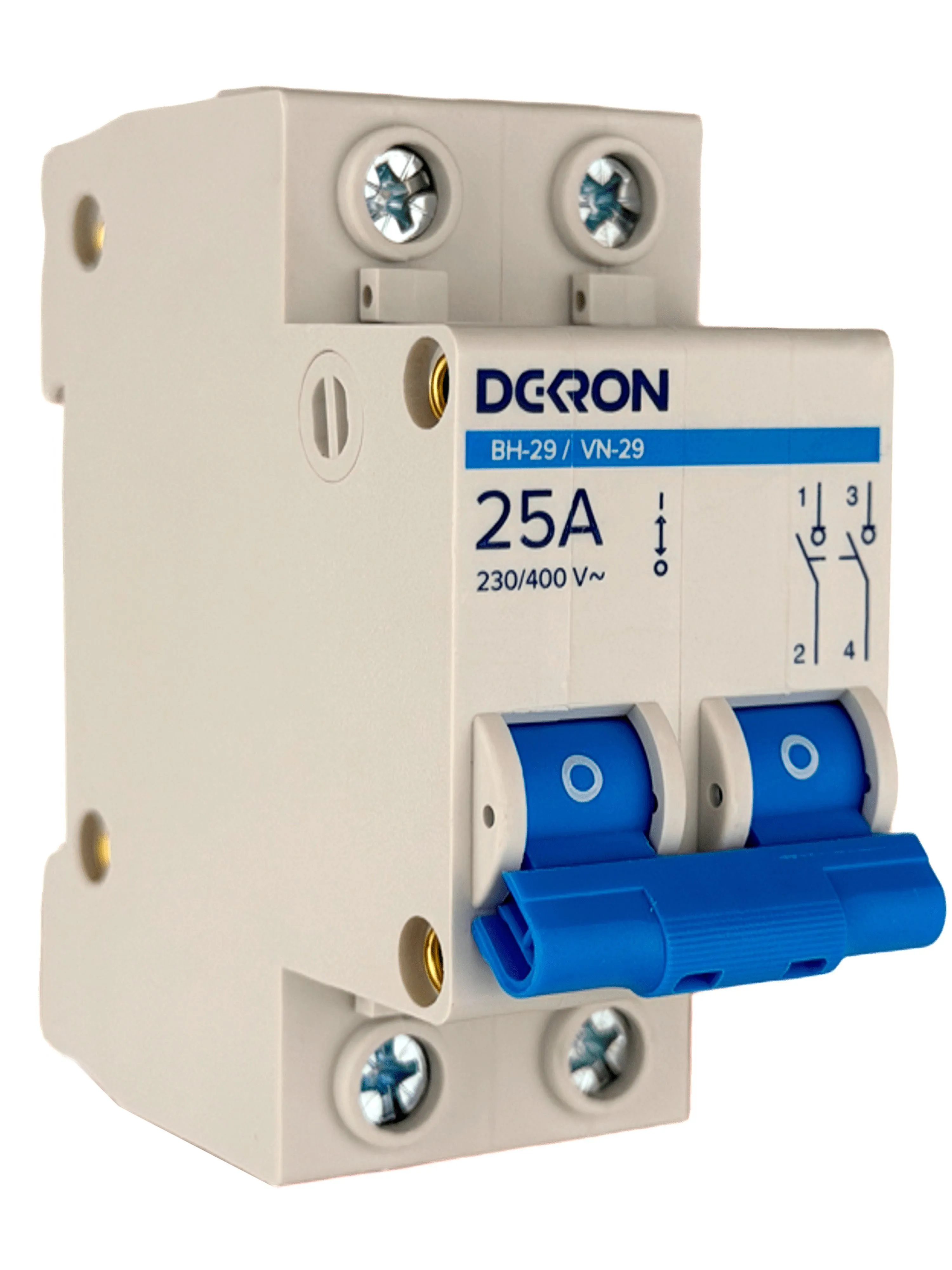 Выключатель нагрузки ВН-29 2P 25А - Фото 3