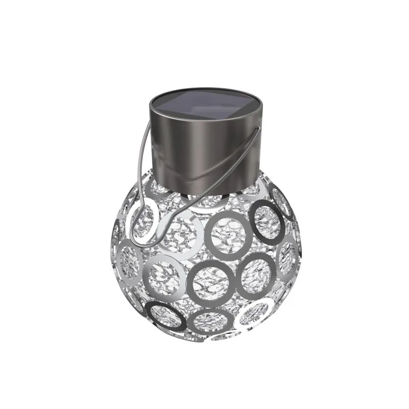 Светильник подвесной RGB, со встроенным аккумулятором и солнечной панелью (SLR-RB-80) LAMPER - Фото 3