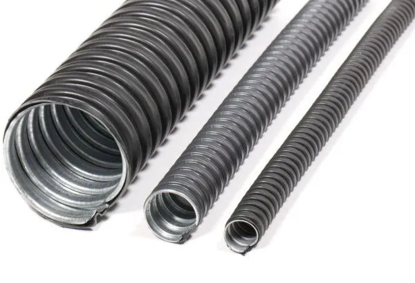 Металлорукав в ПВХ изоляции МРПИ НГ  12  (50 м/уп.)  черный ГОФРОМАТИК (ЗЭТАРУС)